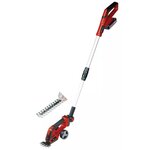 Einhell Cisaille gazon/taille-buissons GE-CG 18/100 Li T - 18V - lames 100/200mm - manche télescopique