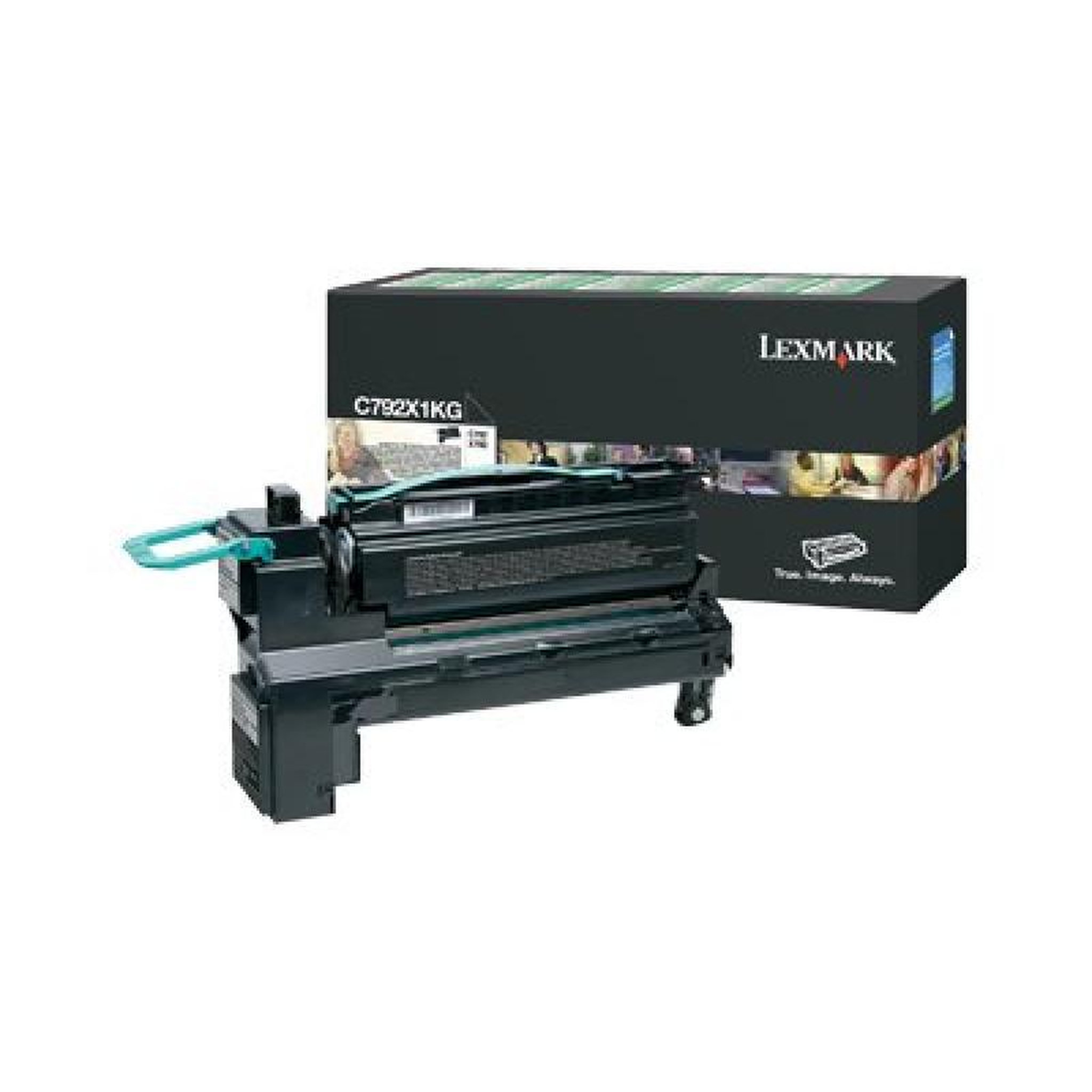 Voir la diapositive 2 : Lexmark Lexmark Cartridge Black Schwarz (C792X1KG)