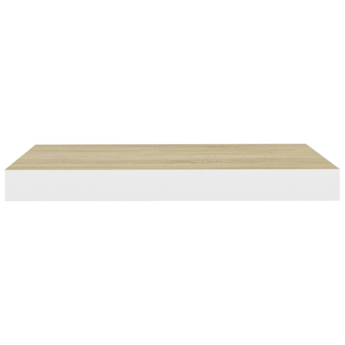 VIDAXL Etagere murale flottante Chene et blanc 40x23x3,8 cm MDF