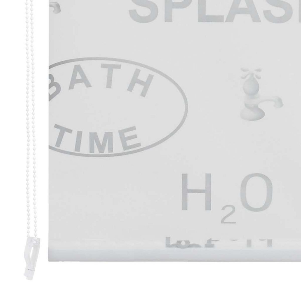 VIDAXL Store roulant de douche 80x240 cm Eclaboussures