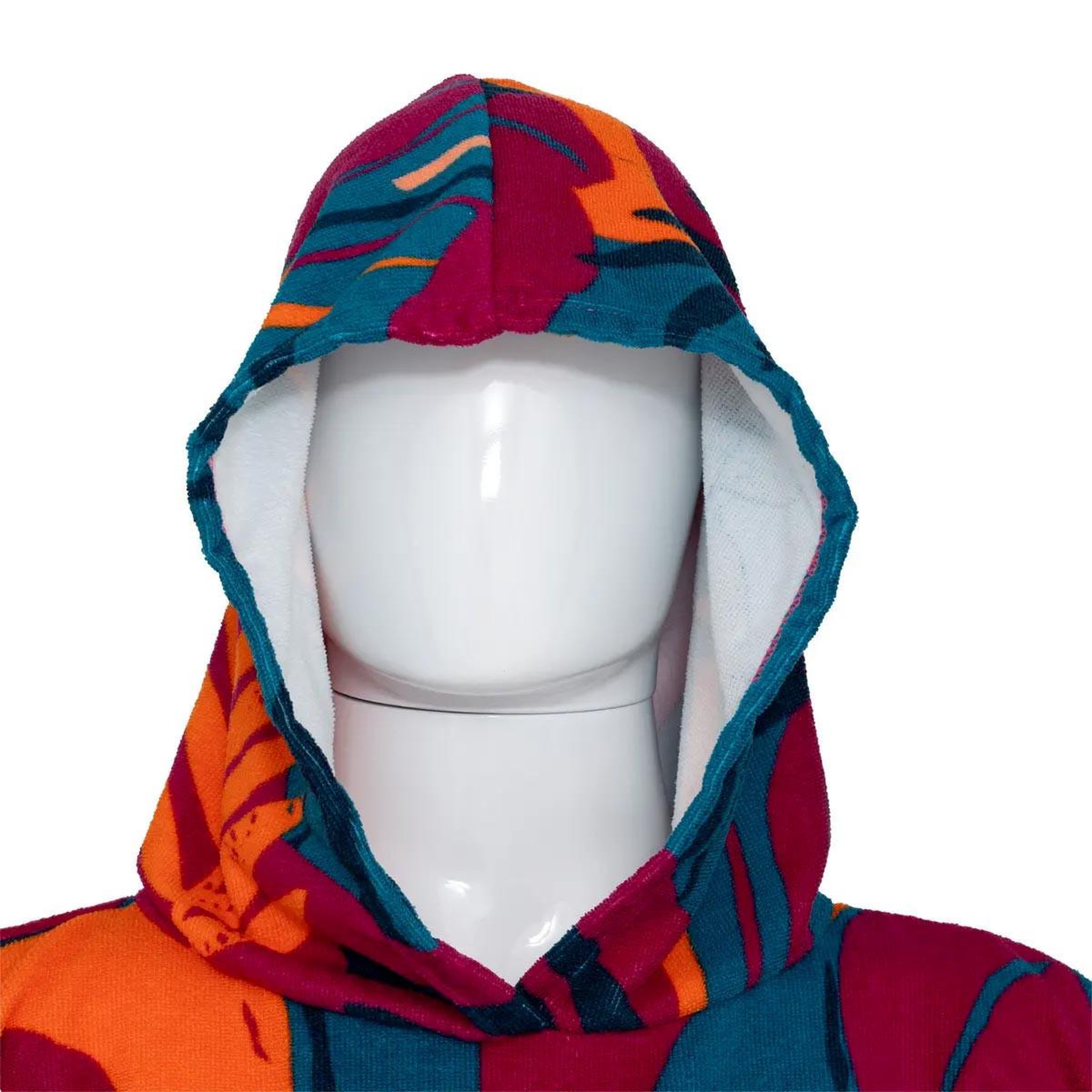Voir la diapositive 3 : ATMOSPHERA Poncho de plage en microfibre  yucatan  80x100cm multicolore