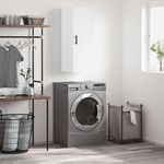 VIDAXL Armoire murale blanc 34,5x34x90 cm