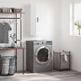 Voir la diapositive 1 : VIDAXL Armoire murale blanc 34,5x34x90 cm