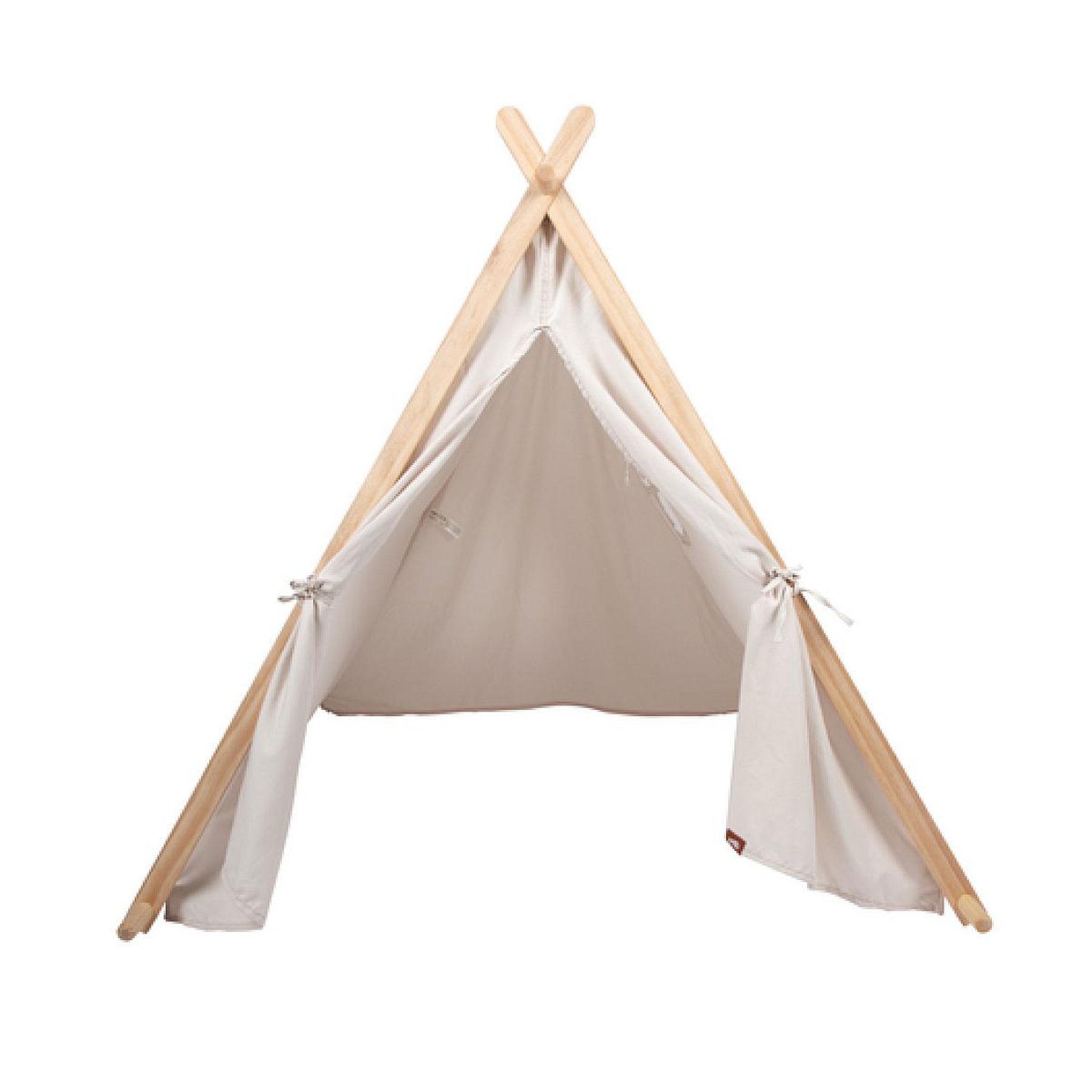 Voir la diapositive 5 : SMALLFOOT Tente de jeu d interieur pour enfants en bois et en tissu