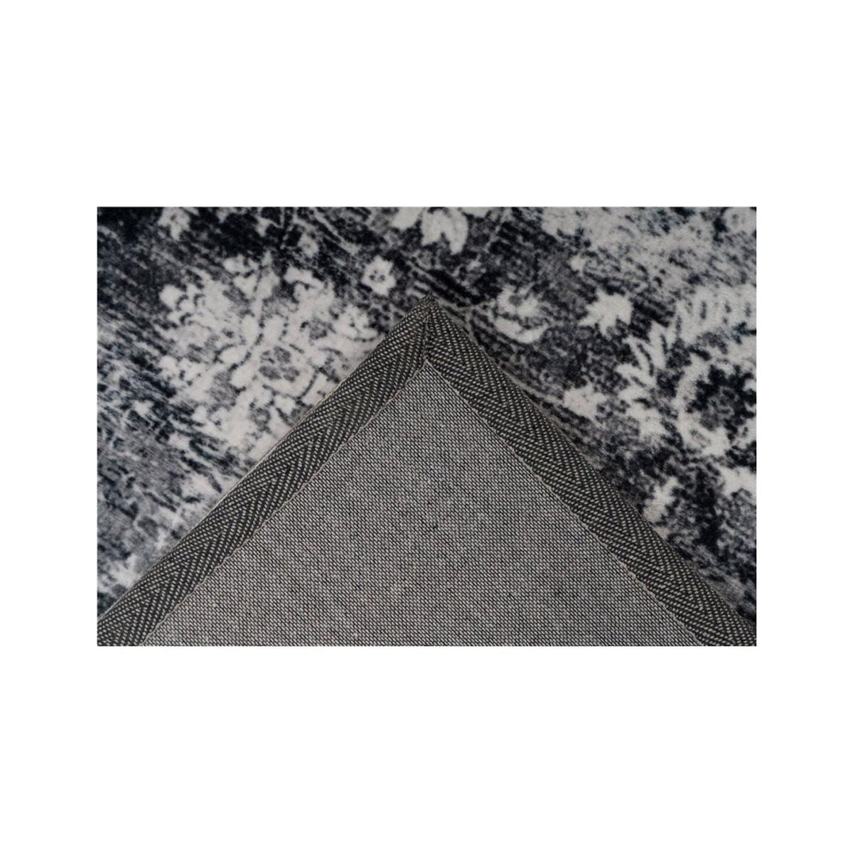 Paris Prix Tapis Tissé Vintage à Poils Plats  Saphira  Gris