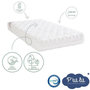 Voir la diapositive 3 : P'TIT LIT Matelas Bébé Bamboo - 70x140x10 cm - Viscose Douce - Déhoussable - Sans traitement chimique