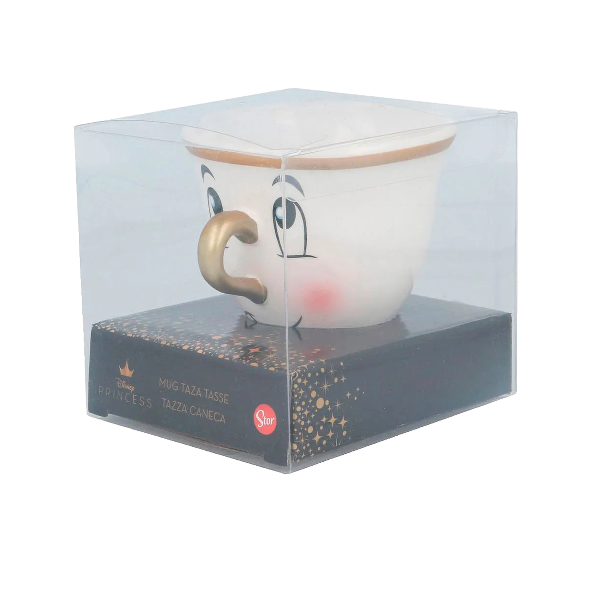 Voir la diapositive 2 : STOR Tasse stor chip 3D blanche