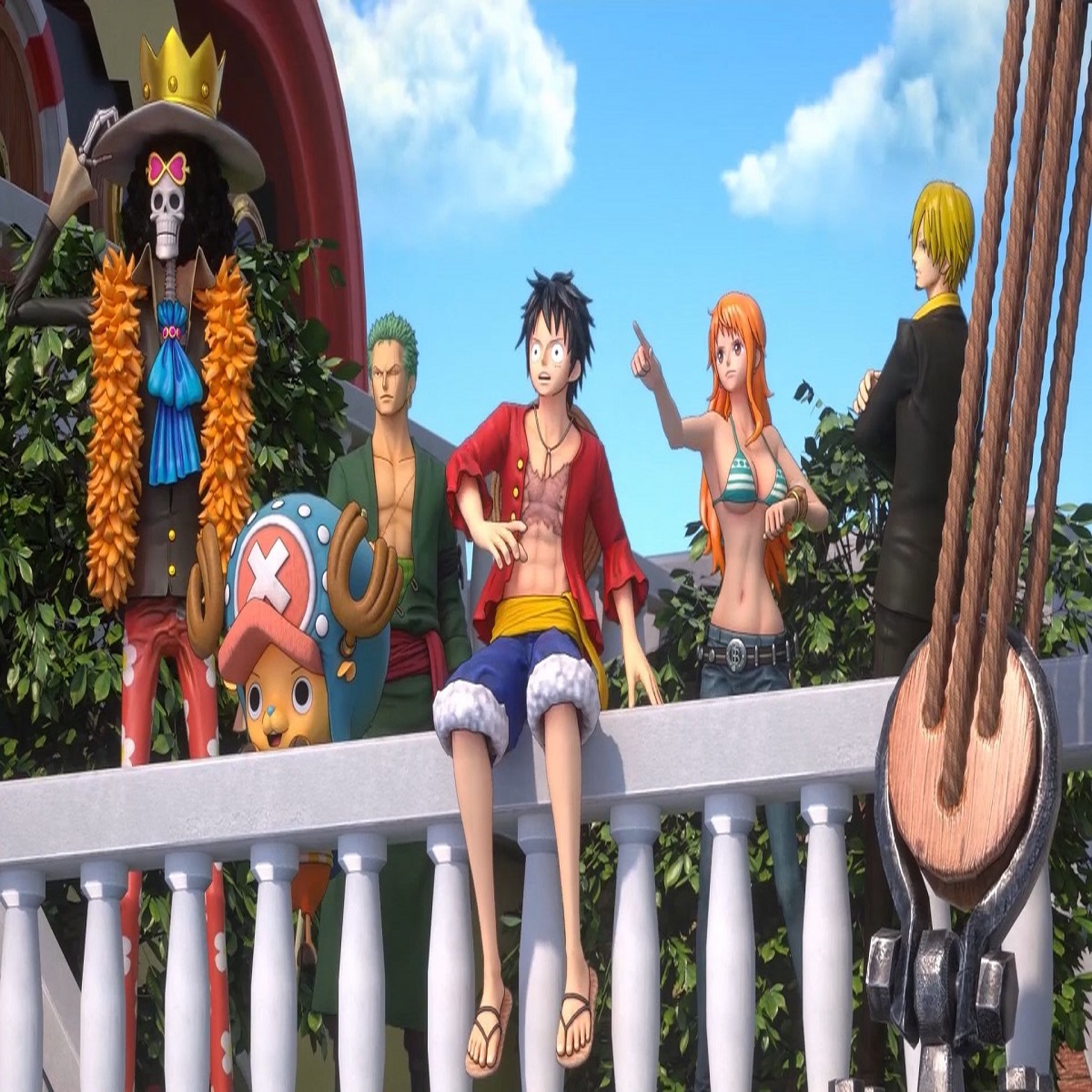 Voir la diapositive 8 : One Piece Odyssey PS4