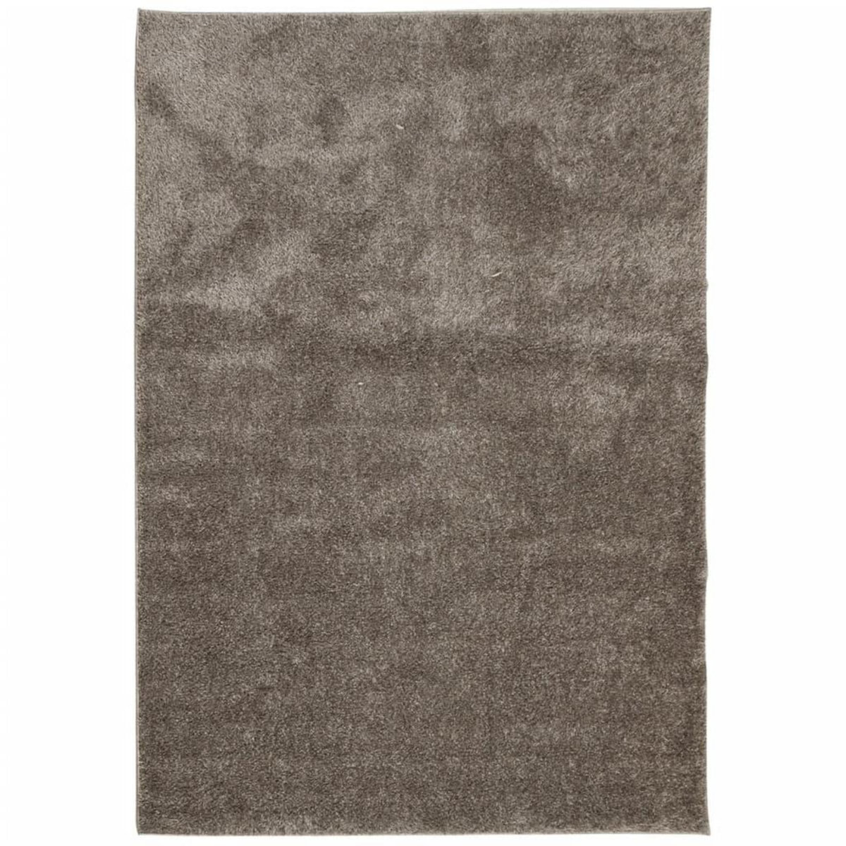 VIDAXL Tapis ISTAN a poils longs aspect brillant gris 120x170 cm