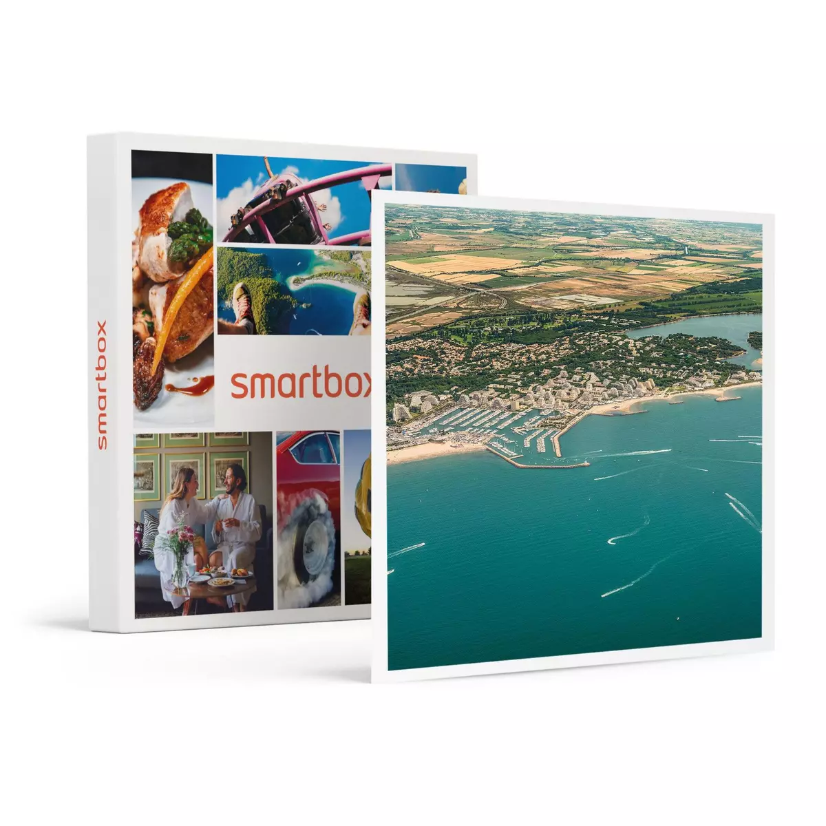 Smartbox Vol en hélicoptère de 20 min au-dessus de Montpellier - Coffret Cadeau Sport & Aventure