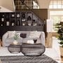 Voir la diapositive 5 : ATMOSPHERA Canapé 3 Places Convertible  Guppy  198cm Gris