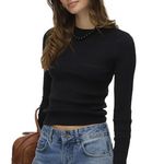 Vero Moda Pull  Femme Vero Moda Paula. Coloris disponibles : Noir