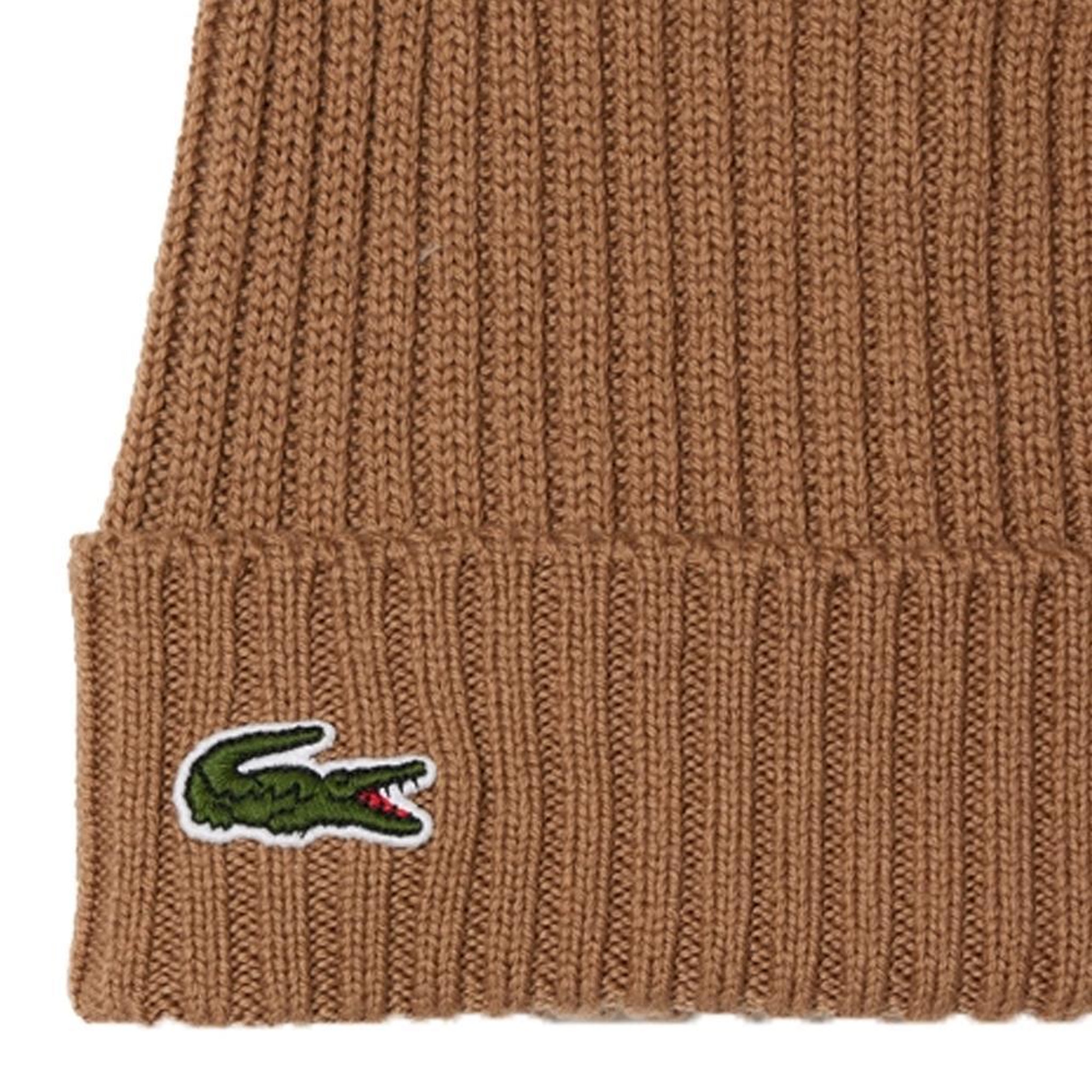 Voir la diapositive 2 : Lacoste Bonnet Marron Homme Lacoste RB0001