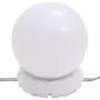 VIDAXL Lampe de miroir avec 8 ampoules LED Blanc chaud et blanc froid