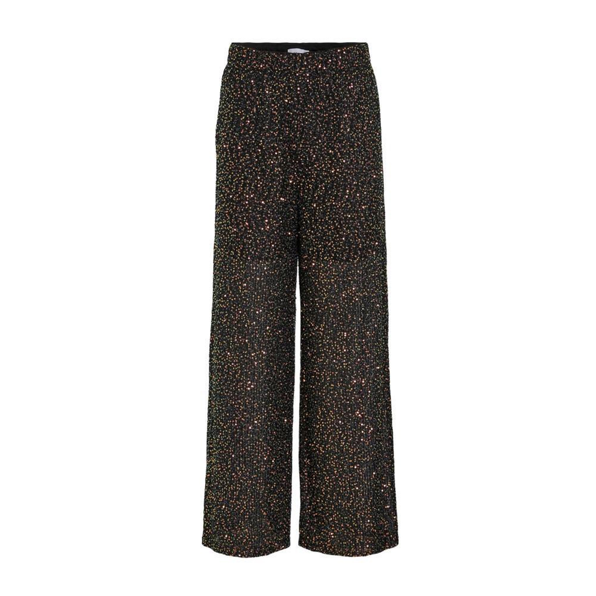 Vila Pantalons à sequin Noir Femme Vila Viscara. Coloris disponibles : Noir