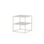 Voir la diapositive 3 : Paris Prix Table d'Appoint Avec Étagère  Netz  60cm Beige