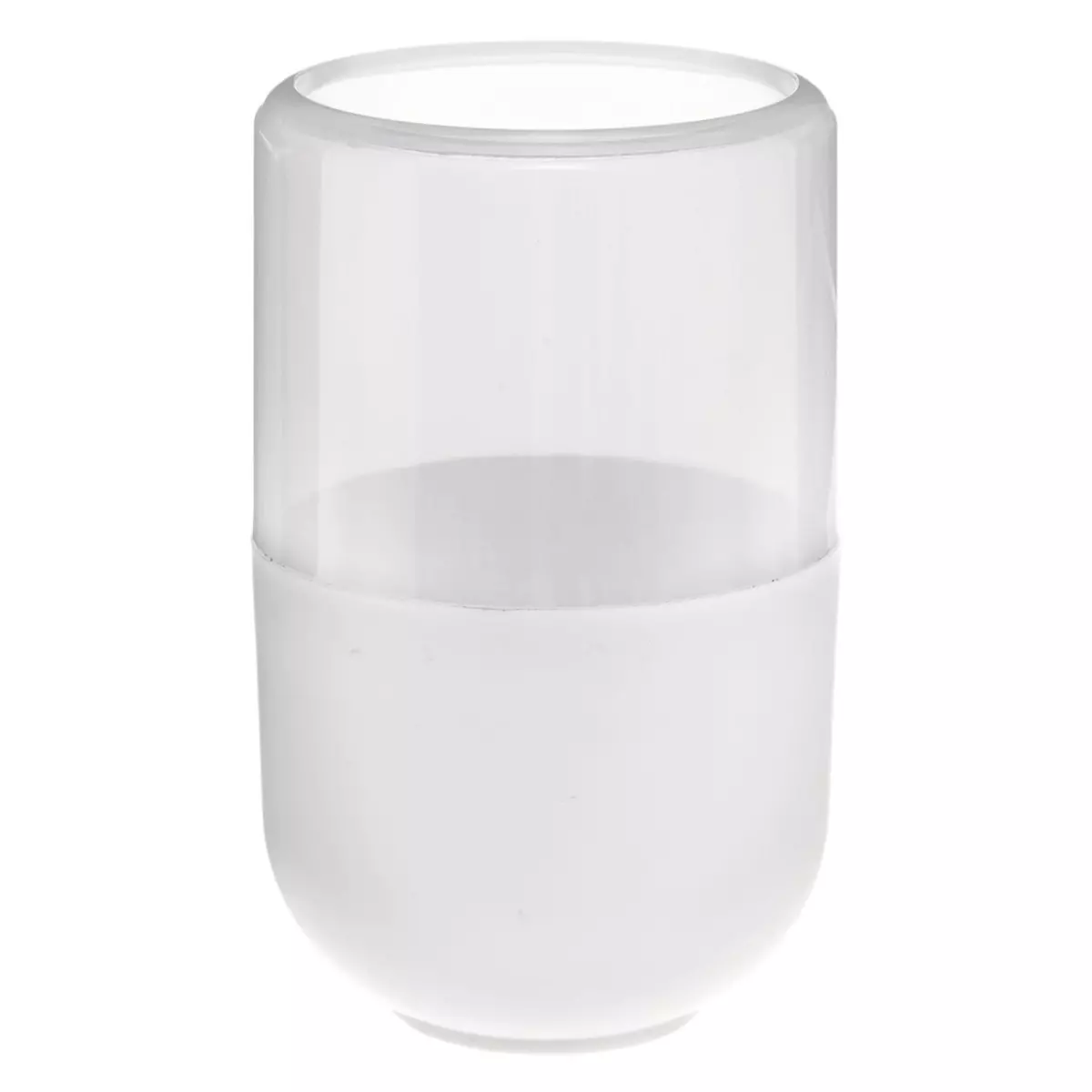 FIVE Gobelet de salle de bain design Twin - Blanc