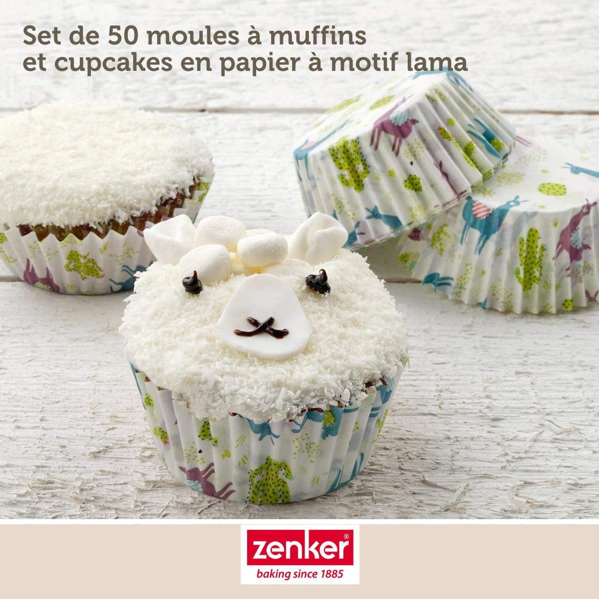 Voir la diapositive 2 : ZENKER Set de 54 ustensiles de pâtisserie moules à muffins bol spatule de pâtisserie et verre doseur zenker smart pastry