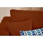 Voir la diapositive 5 : BEST MOBILIER Topaze - canapé d'angle réversible - 4 places - convertible avec coffre - en velours côtelé