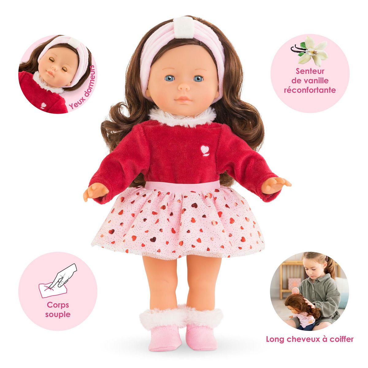 Corolle Poupée ma Corolle Perle Pétales de Cœurs