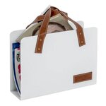 Paris Prix Porte-Revues Design  Bag  38cm Blanc