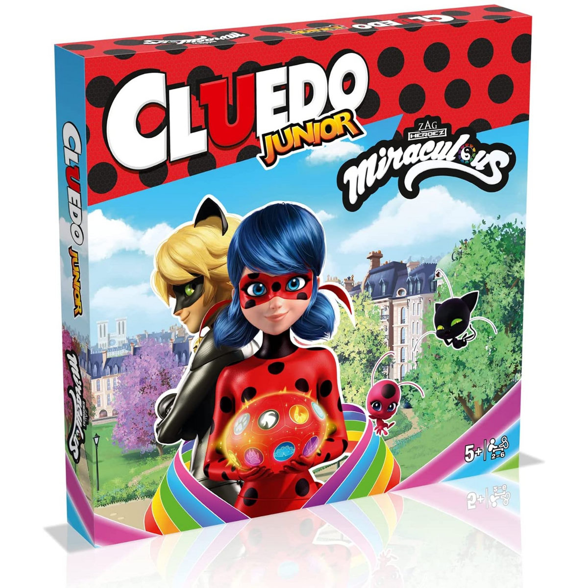  WINNING MOVES Cluedo junior Miraculous