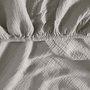 Voir la diapositive 3 : Sensei Maison Drap housse en gaze de coton bonnet 30 cm LOFT