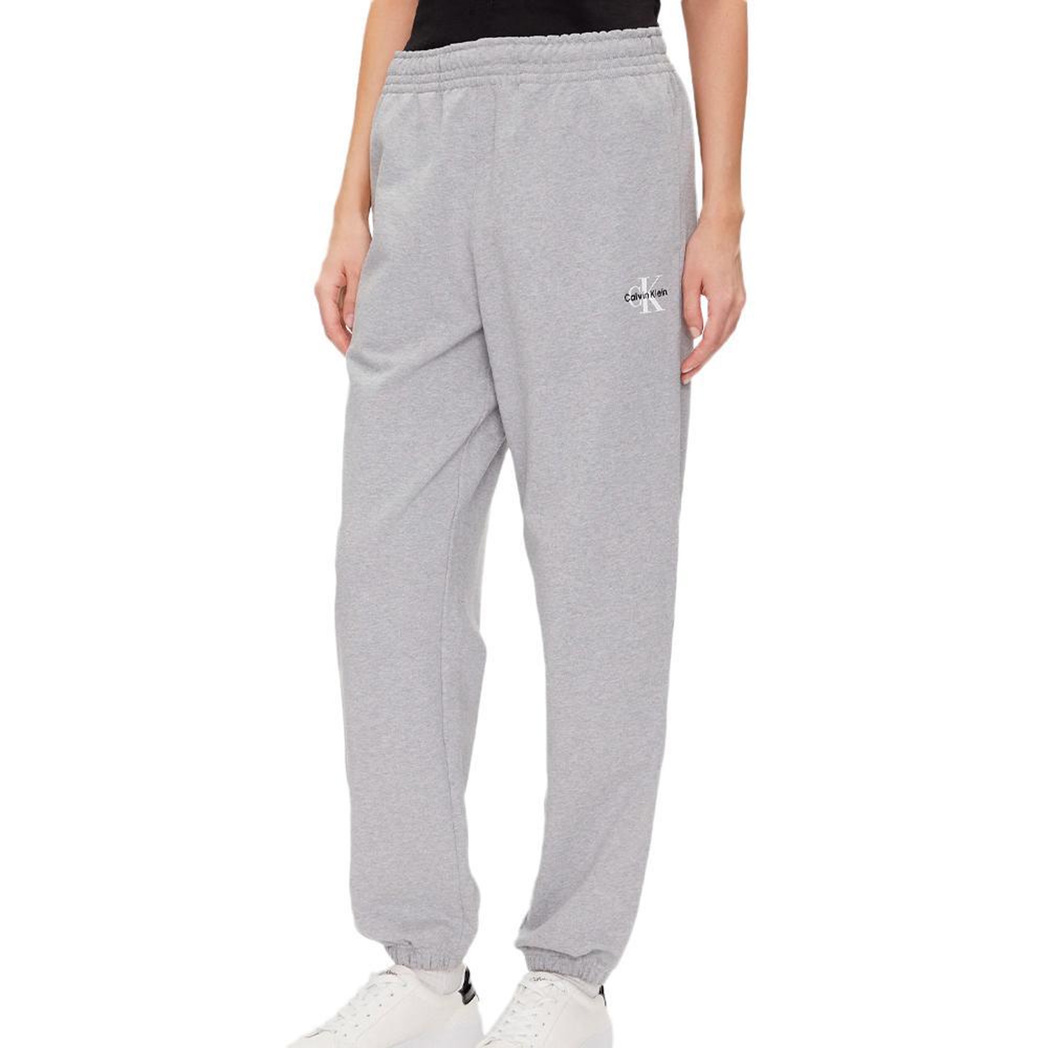 CALVIN KLEIN JEANS Jogging Gris Femme Calvin Klein Jeans Monologo. Coloris disponibles : Gris