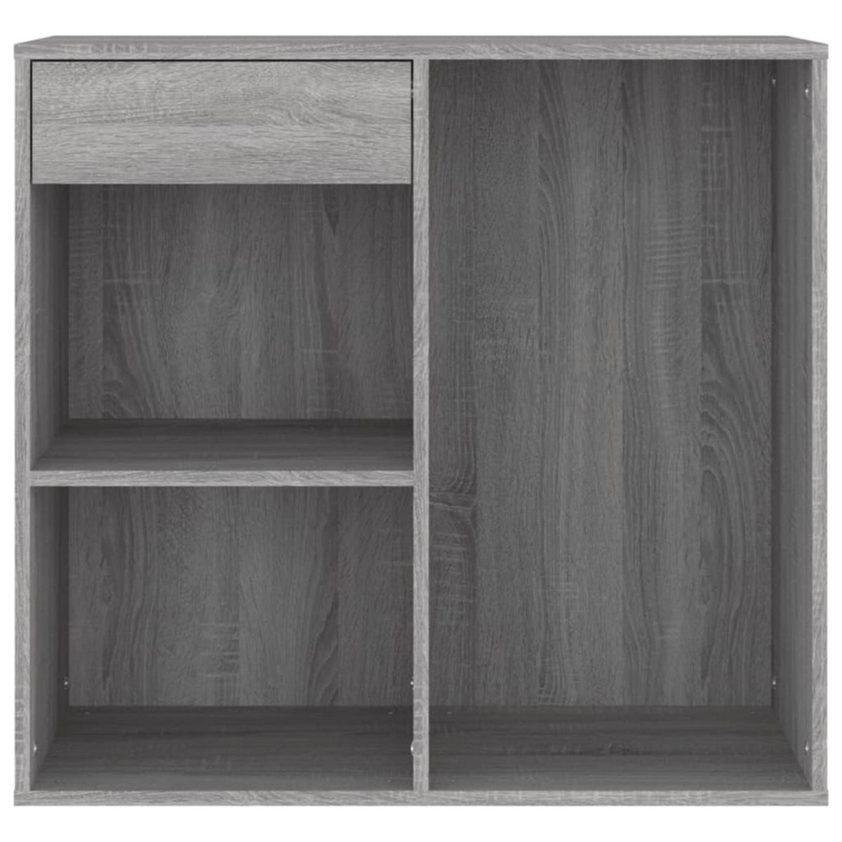 VIDAXL Armoire cosmetique Sonoma gris 80x40x75 cm Bois d'ingenierie