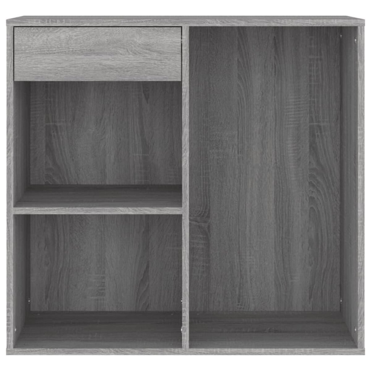 VIDAXL Armoire cosmetique Sonoma gris 80x40x75 cm Bois d'ingenierie