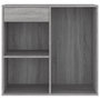 Voir la diapositive 3 : VIDAXL Armoire cosmetique Sonoma gris 80x40x75 cm Bois d'ingenierie