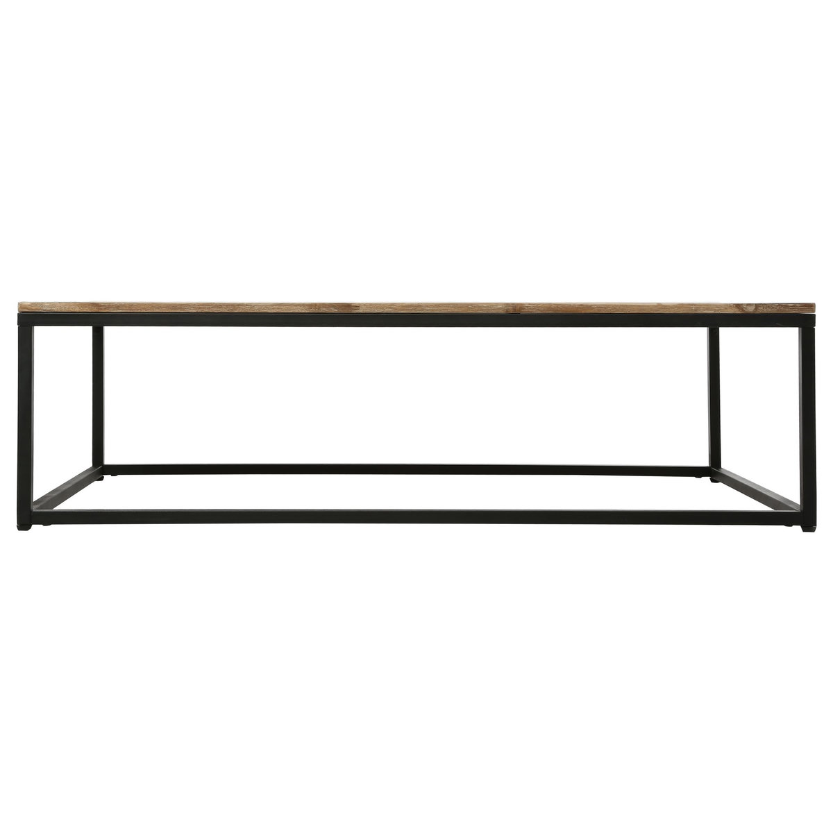 ATMOSPHERA Table basse de salon pieds métal L115cm ELEORA