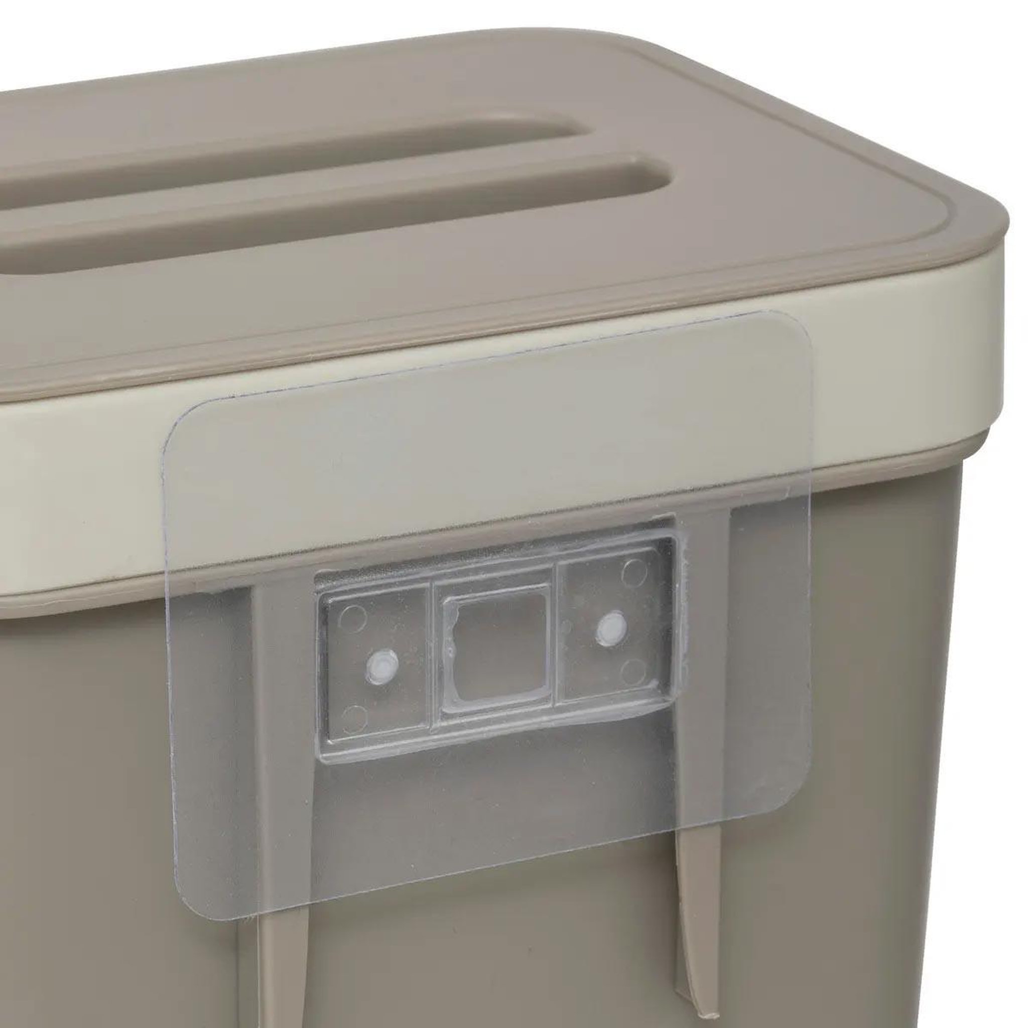 Voir la diapositive 3 : FIVE Poubelle à compost  double fixation  5l beige