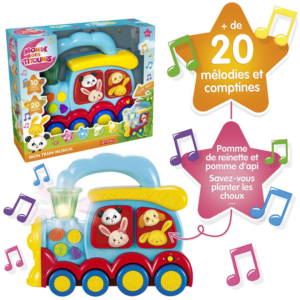 LANSAY Titounis - Mon train musical