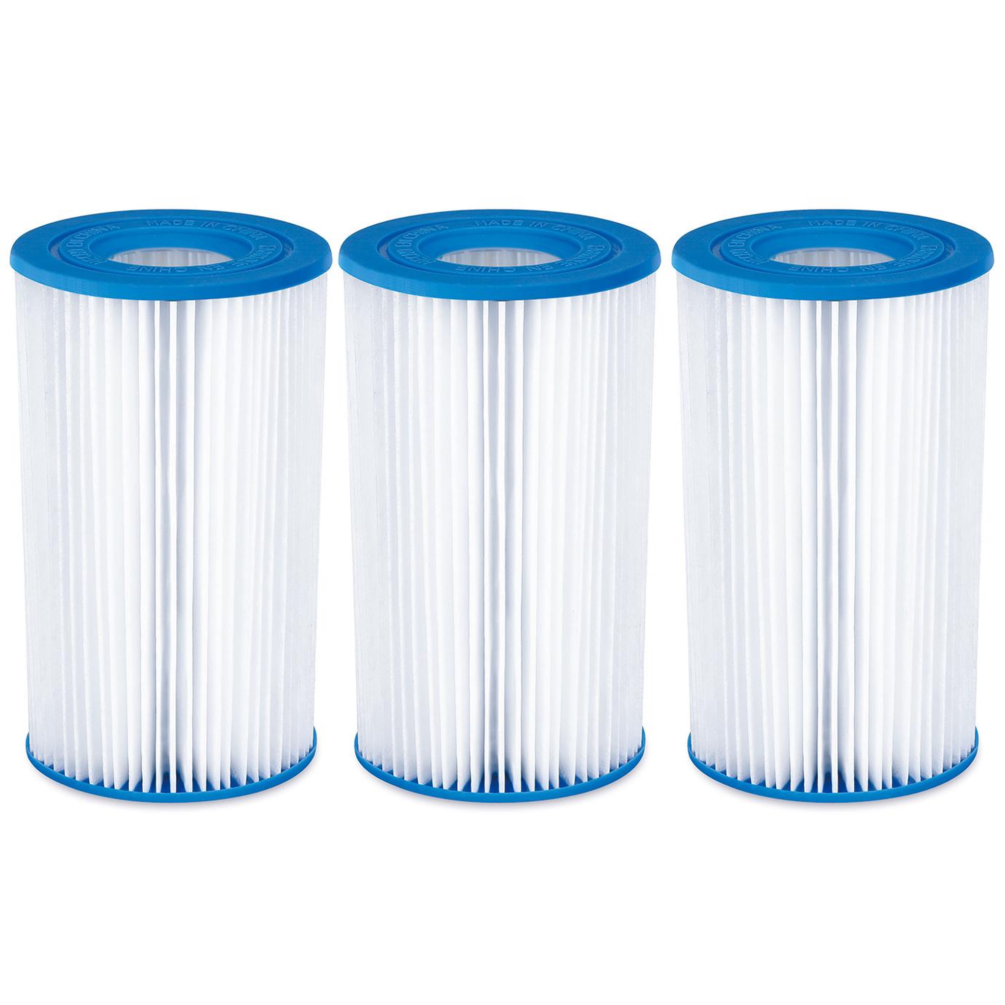 Voir la diapositive 1 : SUMMER WAVES Lot de 3 cartouches filtres A/C Summer Waves pour piscine