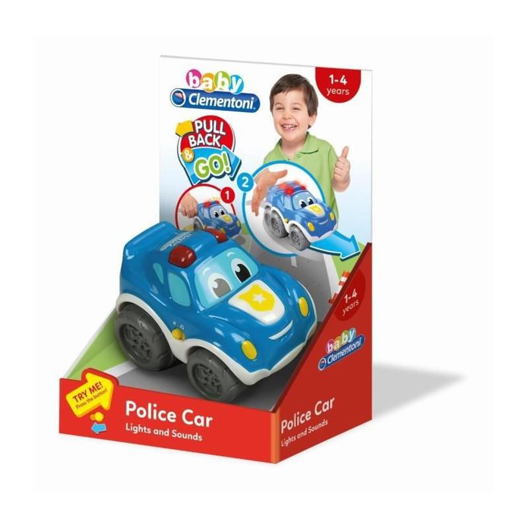Voir la diapositive 2 : CLEMENTONI CLEMENTONI Baby - Voiture d'aventure - Jeu d'éveil