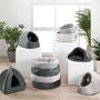 Voir la diapositive 4 : Paris Prix Tente pour Chat  Sweet Cat  38cm Gris Clair