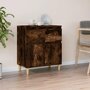 Voir la diapositive 1 : VIDAXL Buffet Chene fume 60x35x70 cm Bois d'ingenierie