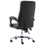 Voir la diapositive 4 : VIDAXL Chaise de bureau de massage Noir Similicuir