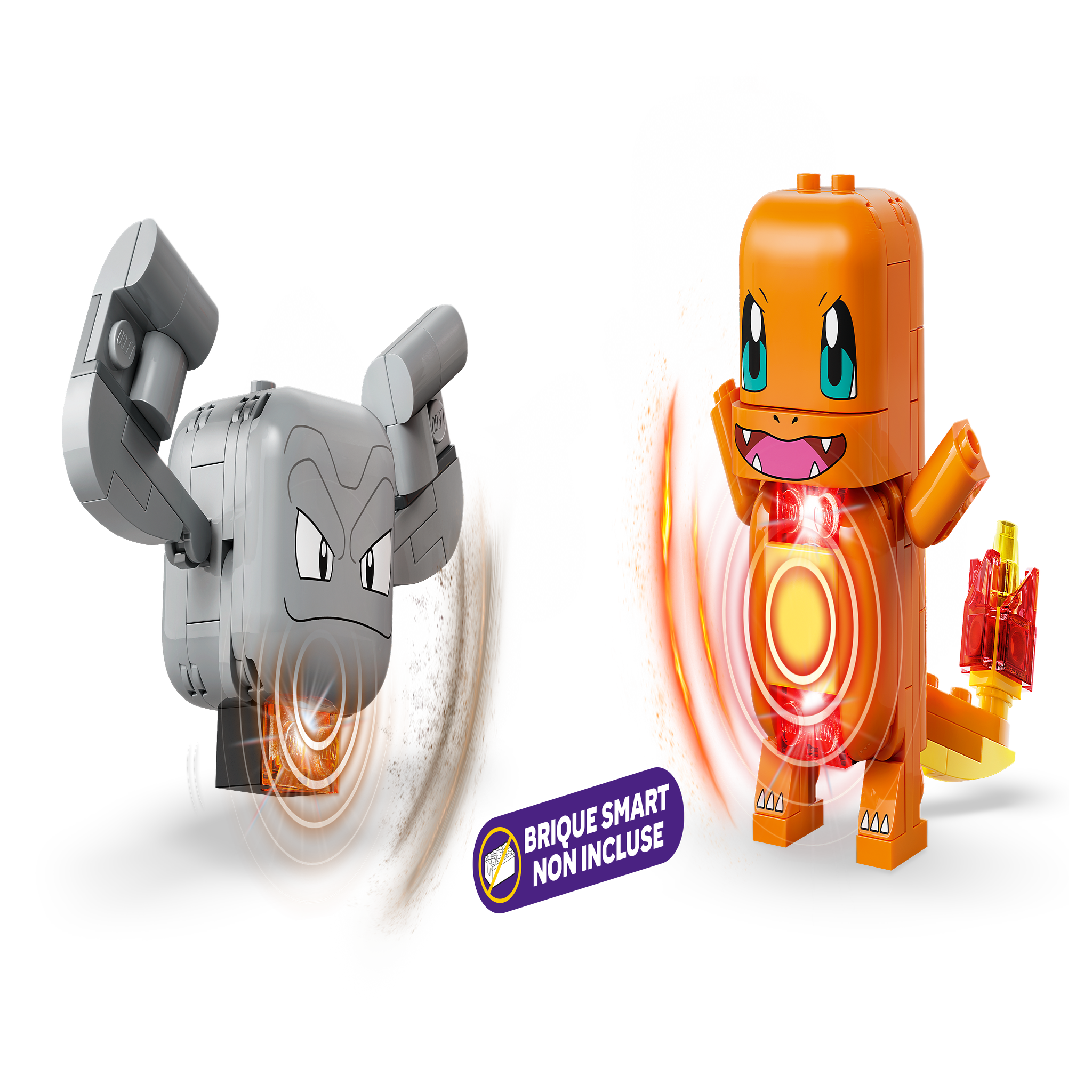 Voir la diapositive 6 : LEGO Lego pokémon 72157 salamèche et racaillou combat dans la grotte 198 pièces dès 6 ans