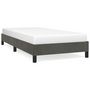 Voir la diapositive 2 : VIDAXL Cadre de lit sans matelas gris fonce 100x200 cm velours