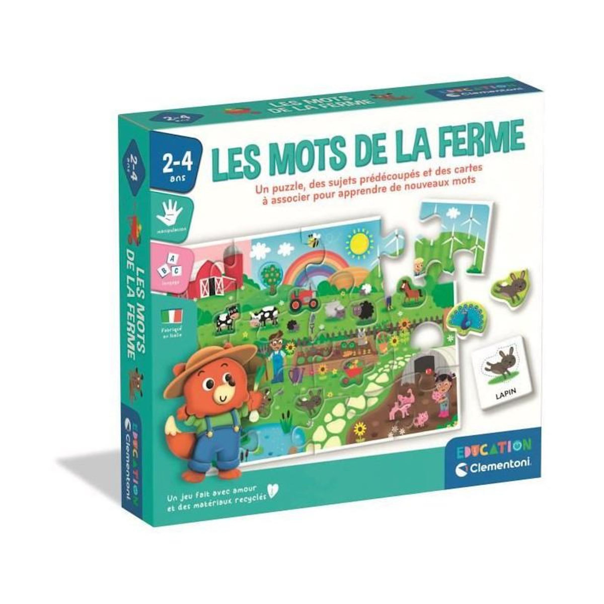 CLEMENTONI Les mots de la ferme CLEMENTONI