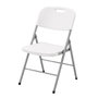 Voir la diapositive 2 : KZ GARDEN Lot de 4 Chaises pliantes blanches Plastique renforcé Chaise d'appoint Intérieur/Extérieur Jardin Réception KZGarden