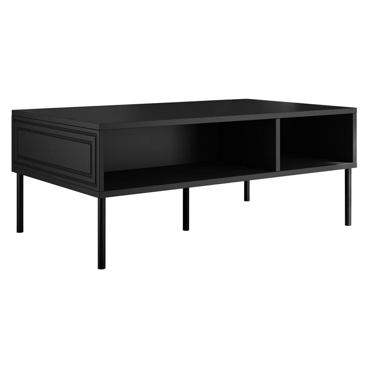 BEST MOBILIER Lavaggi - table basse - 2 niches - 110 cm