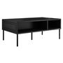 Voir la diapositive 1 : BEST MOBILIER Lavaggi - table basse - 2 niches - 110 cm