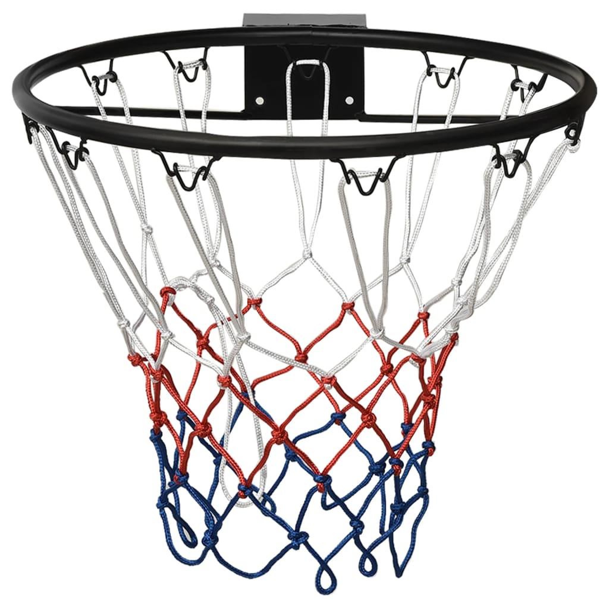 Voir la diapositive 2 : VIDAXL Cerceau de basket Noir 45 cm Acier