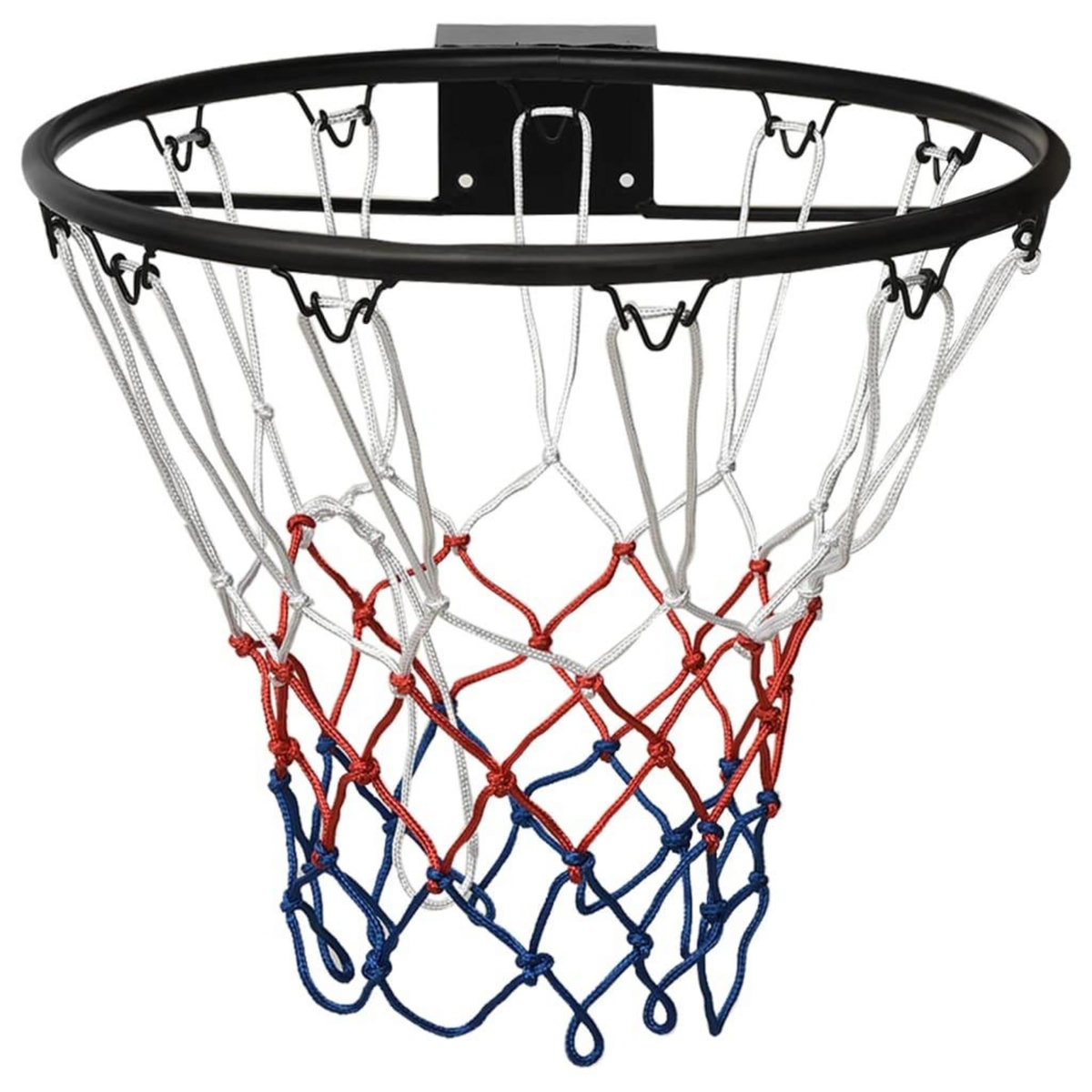 VIDAXL Cerceau de basket Noir 45 cm Acier