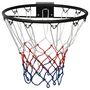Voir la diapositive 2 : VIDAXL Cerceau de basket Noir 45 cm Acier
