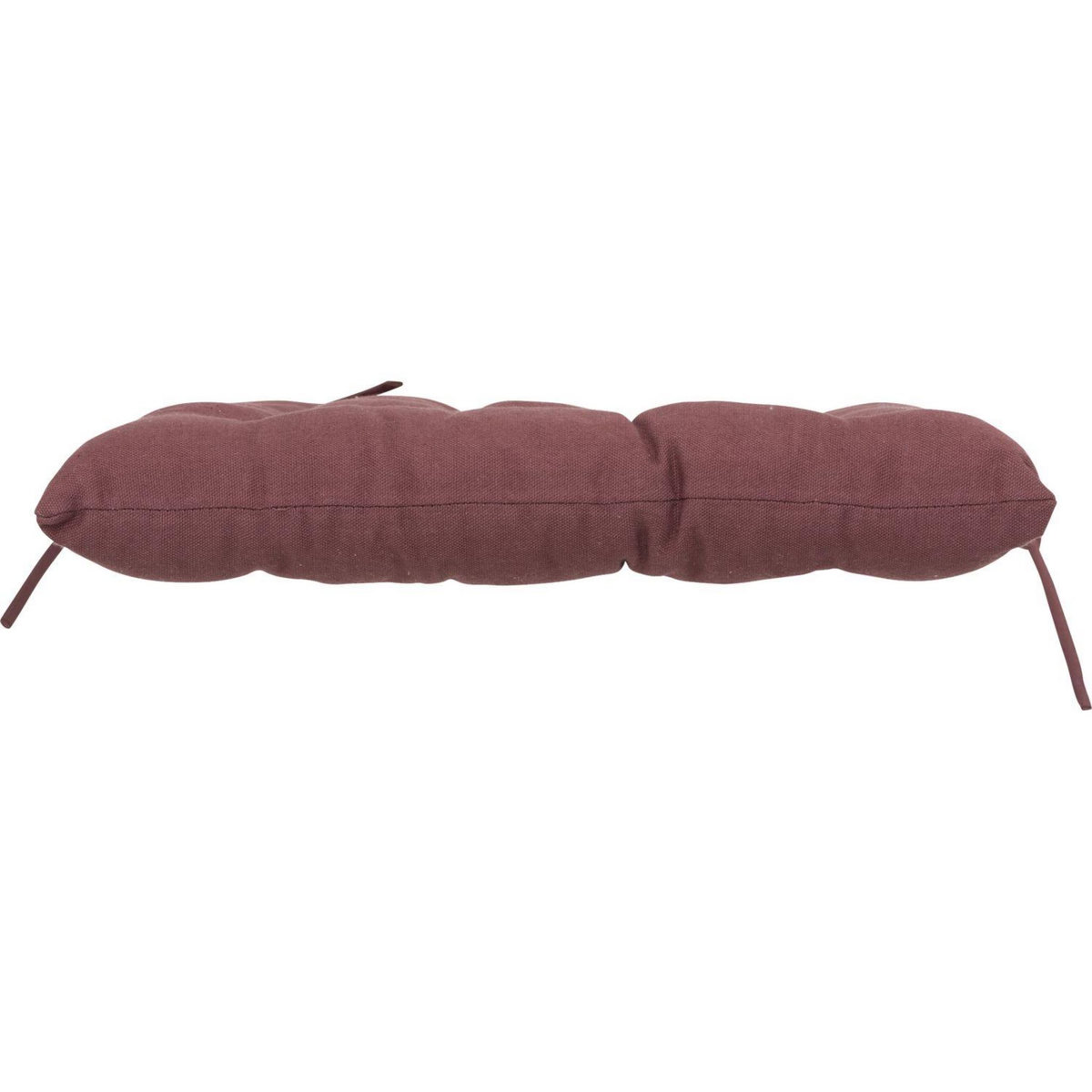 ATMOSPHERA Galette de chaise ANJALI - 38 x 38 cm - Prune