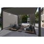 Voir la diapositive 6 : Pergola Bioclimatique autoportée 4x4 m - Aluminum Anthracite - 4x4m VS OmBREA®